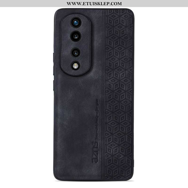 Etui do Honor 70 Efekt Skóry Azns